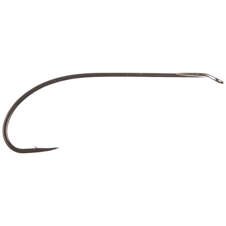 Ahrex Hr418 Bomber Hook #6 Fly Tying Hooks Down Eye Single for Salmon, Steelhead and Searun Browns